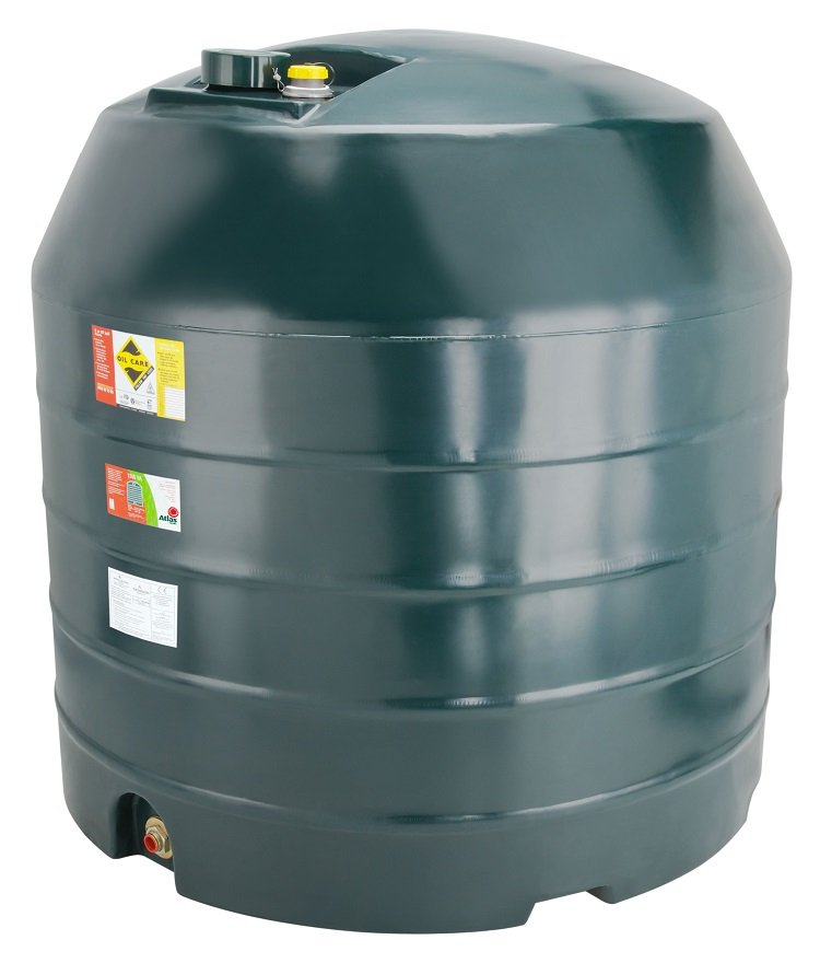 2500 VA Single Skinned Oil Tank BLACK