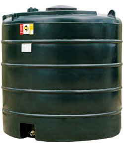 5000 VA Single Skinned Home Fuel Storage Tank black