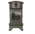 Provence 3kW Honey Glow Brown Deluxe Portable Gas Heater with Thermostat grew