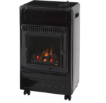 Super Heat Living Flame Portable Gas Heater black with flame Gas heater for sale