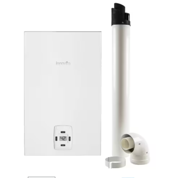 Innovita Amalfi Eco 14 RS i LPG Gas Water Heater & Flue Kit white